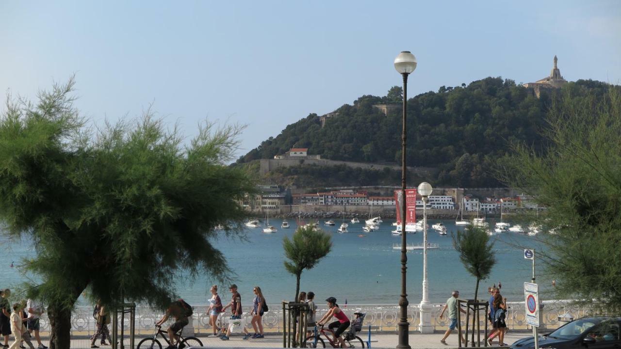 La Madame On La Concha Beach, Seaview Apartment San Sebastián Eksteriør billede