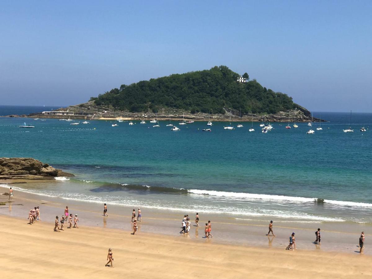 La Madame On La Concha Beach, Seaview Apartment San Sebastián Eksteriør billede