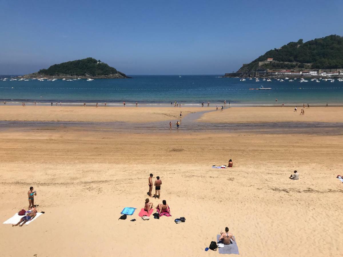La Madame On La Concha Beach, Seaview Apartment San Sebastián Eksteriør billede