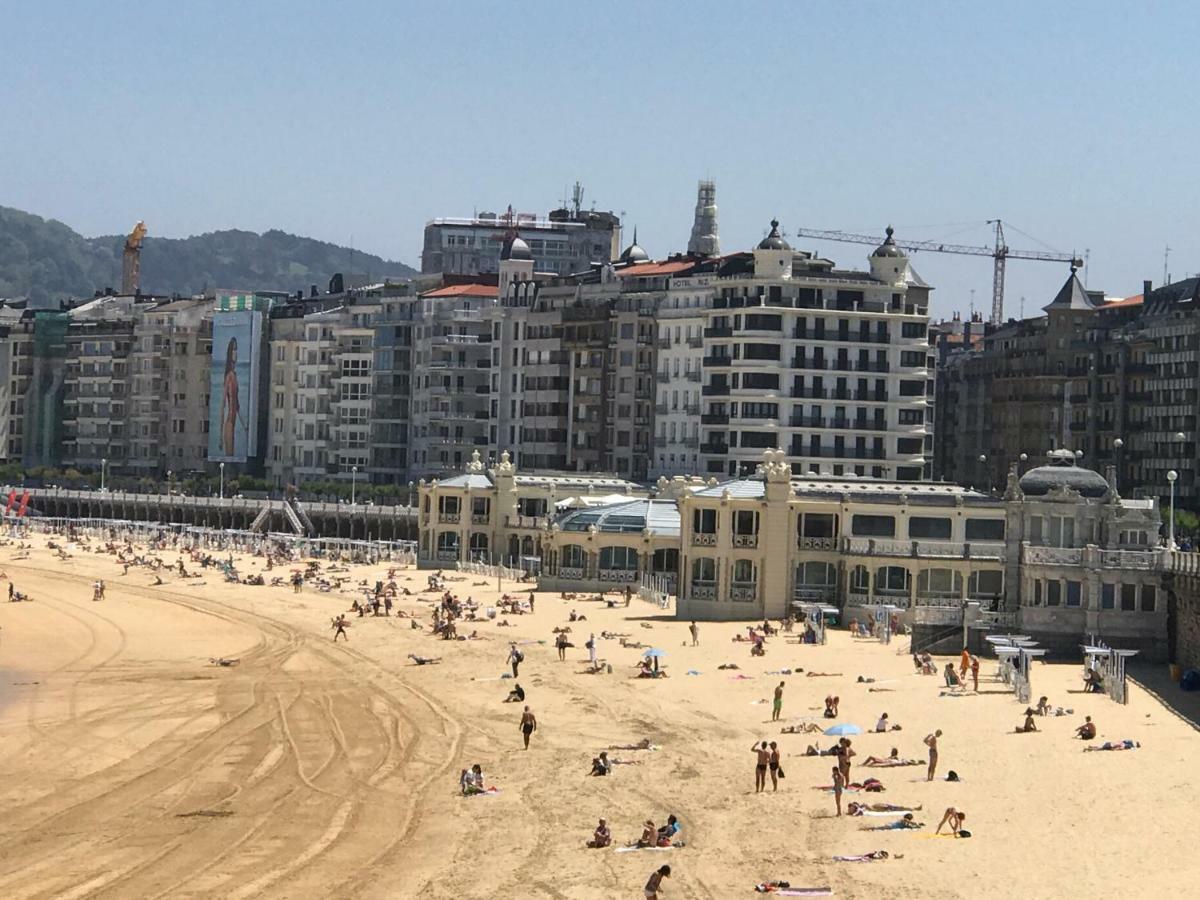 La Madame On La Concha Beach, Seaview Apartment San Sebastián Eksteriør billede