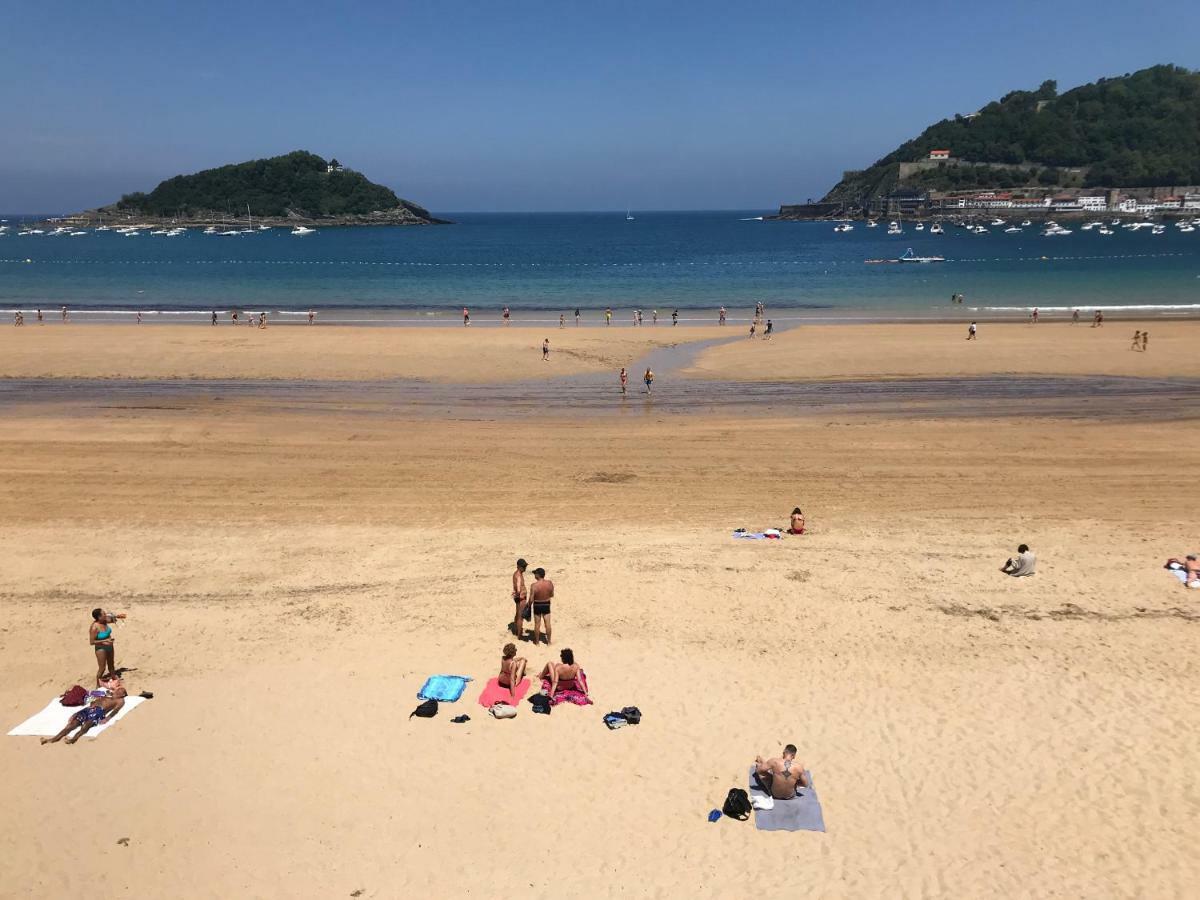 La Madame On La Concha Beach, Seaview Apartment San Sebastián Eksteriør billede