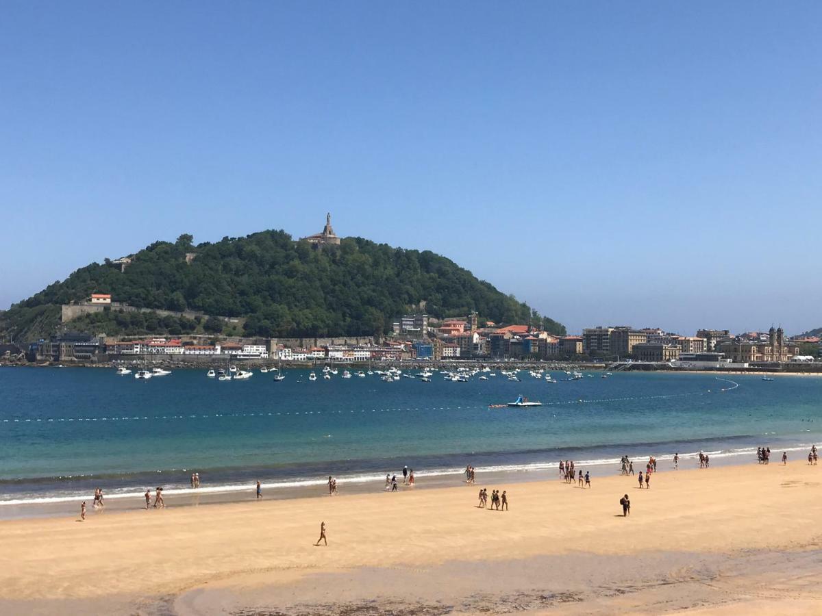 La Madame On La Concha Beach, Seaview Apartment San Sebastián Eksteriør billede