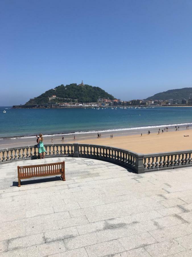 La Madame On La Concha Beach, Seaview Apartment San Sebastián Eksteriør billede
