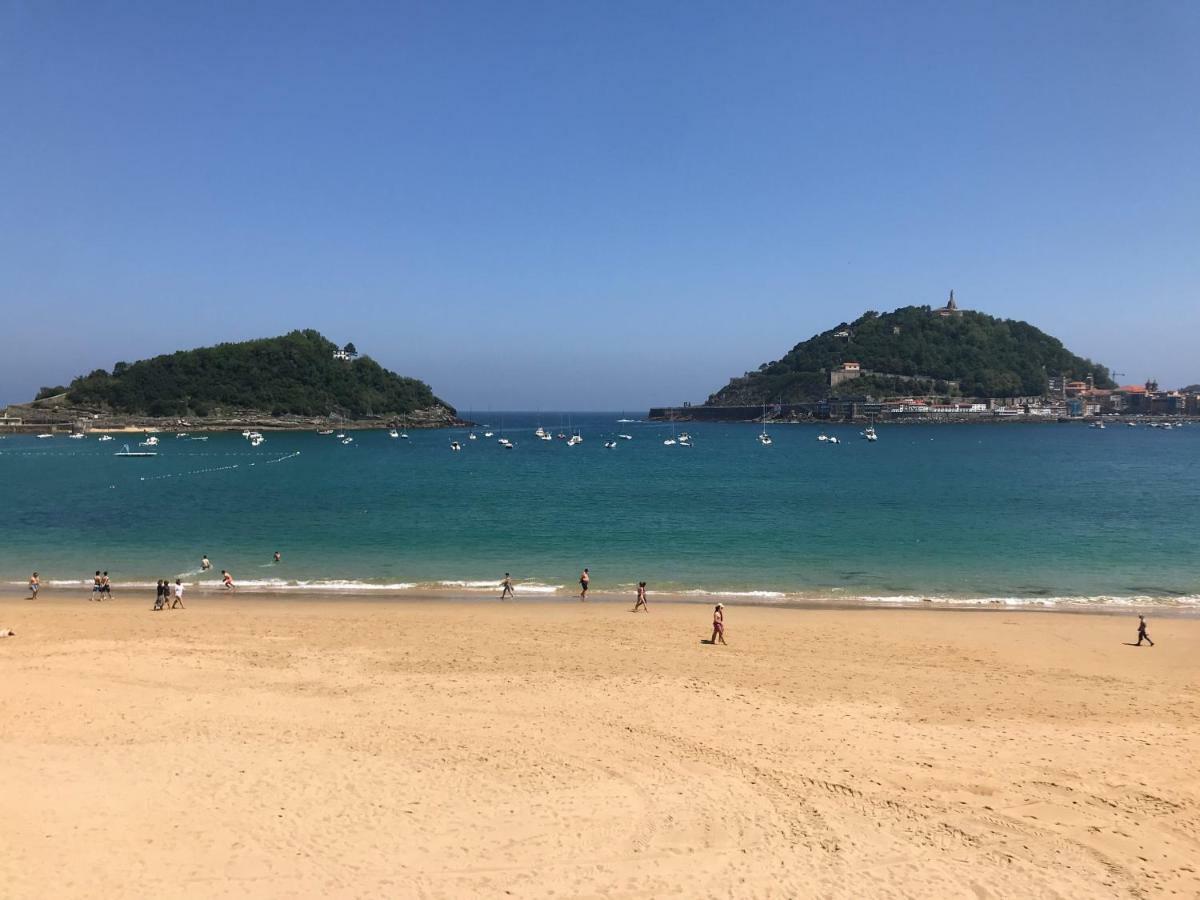 La Madame On La Concha Beach, Seaview Apartment San Sebastián Eksteriør billede