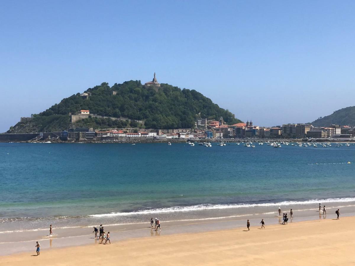 La Madame On La Concha Beach, Seaview Apartment San Sebastián Eksteriør billede